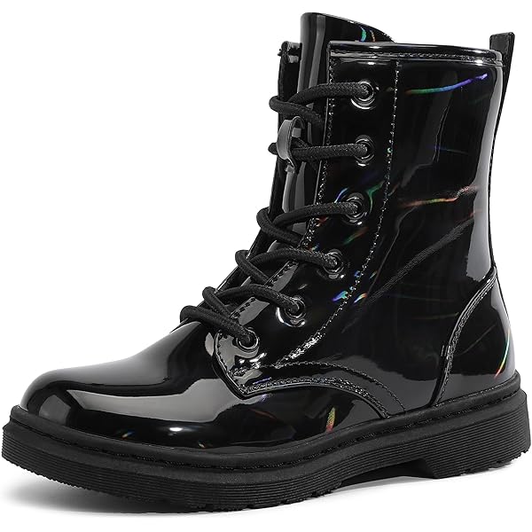 Amazon.com | Dream Pairs Girls Boys Glitter Ankle Boots Side